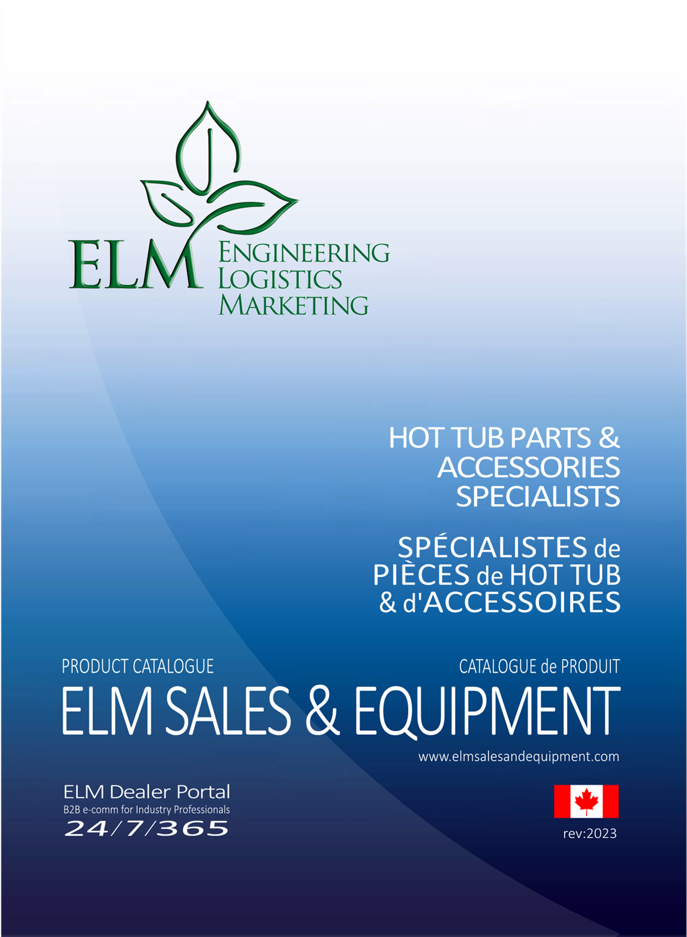 ELM Sales and Equipment Spa Parts Catalogue